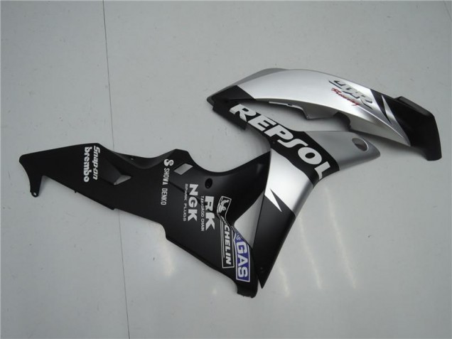 Prata Repsol Preto Carenagem Moto CBR 600RR 07-08