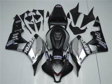 Prata Repsol Preto Carenagem Moto CBR 600RR 07-08