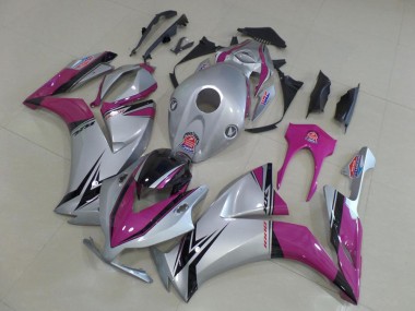 Prata Rosa Carenagem Moto CBR 1000RR 12-16