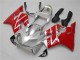 Prata Vermelho Carenagem Moto CBR 600 F4i 01-03 Prata Vermelho Carenagem Moto CBR 600 F4i 01-03