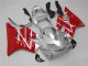 Prata Vermelho Carenagem Moto CBR 600 F4i 01-03 Prata Vermelho Carenagem Moto CBR 600 F4i 01-03