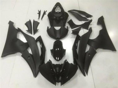 Preto Abs Kit Carenagem & Plásticos Moto R6 08-16