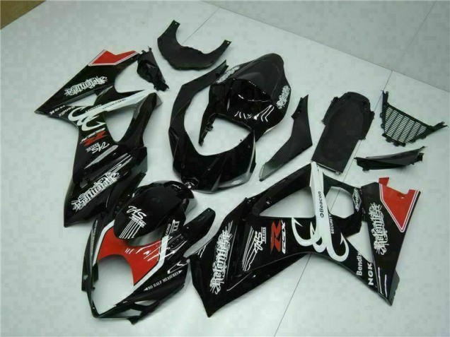 Preto Abs Kit Completos Carenagem Moto GSXR 1000 K7 07-08