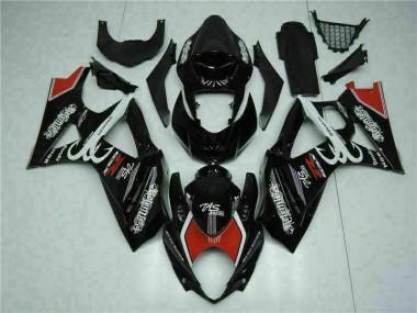 Preto Abs Kit Completos Carenagem Moto GSXR 1000 K7 07-08
