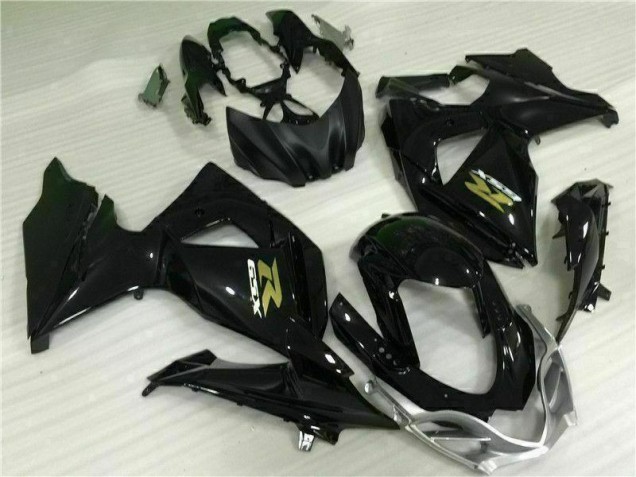 Preto Abs Kit Completos Carenagem Moto GSXR 1000 K9 09-16 Preto Abs Kit Completos Carenagem Moto GSXR 1000 K9 09-16