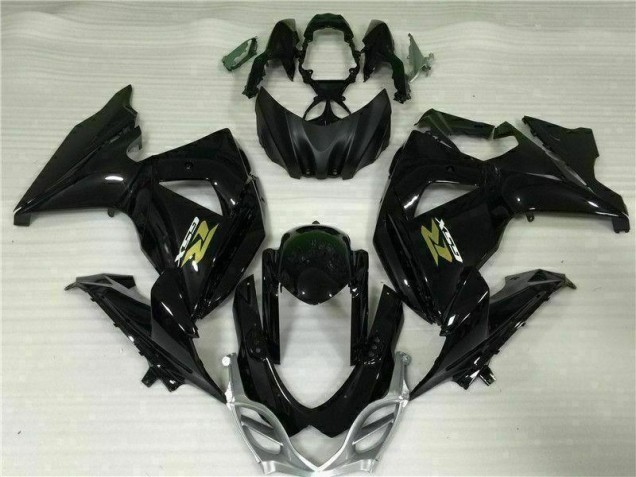 Preto Abs Kit Completos Carenagem Moto GSXR 1000 K9 09-16 Preto Abs Kit Completos Carenagem Moto GSXR 1000 K9 09-16