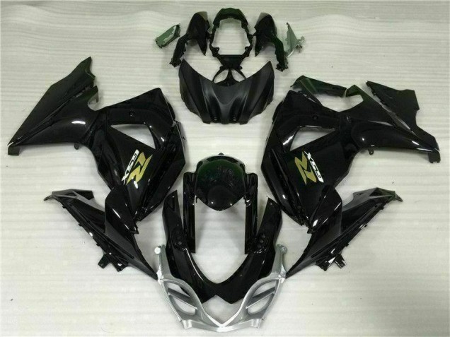 Preto Abs Kit Completos Carenagem Moto GSXR 1000 K9 09-16 Preto Abs Kit Completos Carenagem Moto GSXR 1000 K9 09-16