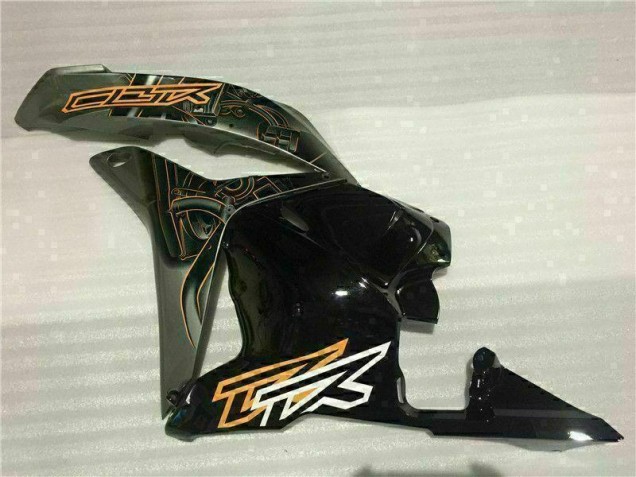 Preto Abs Kits Completos Carenagem Moto CBR 600RR 09-12 Preto Abs Kits Completos Carenagem Moto CBR 600RR 09-12