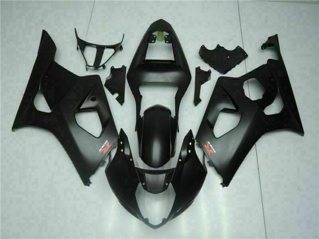 Preto Abs Kits Completos Carenagem Moto GSXR 1000 K3 03-04