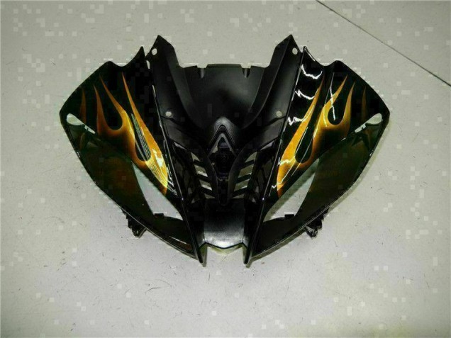 Preto Abs Kits Completos Carenagem Moto R6 08-16