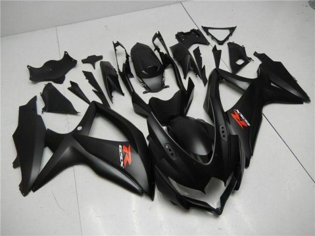 Preto Abs Moto Plástico GSXR 600 / 750 K8 08-10