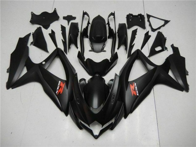 Preto Abs Moto Plástico GSXR 600 / 750 K8 08-10