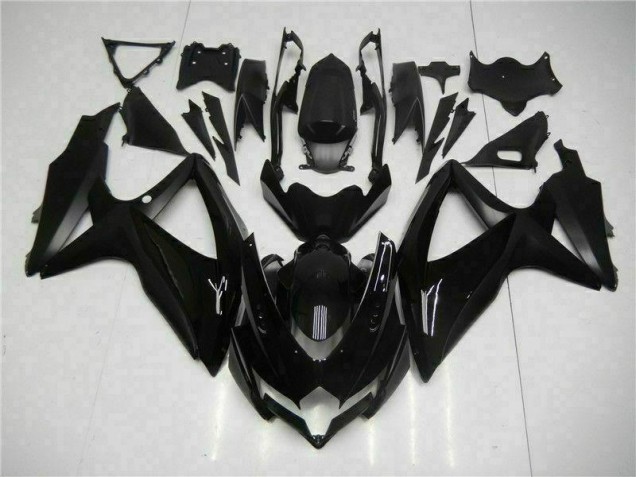 Preto Abs Moto Plásticos GSXR 600 / 750 K8 08-10