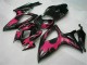 Preto Abs Motocicleta Plástico GSXR 600 / 750 K6 06-07 Preto Abs Motocicleta Plástico GSXR 600 / 750 K6 06-07