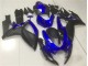 Preto Azul Abs Motocicleta Plásticos GSXR 600 / 750 K6 06-07