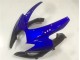 Preto Azul Abs Motocicleta Plásticos GSXR 600 / 750 K6 06-07