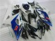 Preto Azul Branco Carenagem Moto GSXR 1000 K5 05-06 Preto Azul Branco Carenagem Moto GSXR 1000 K5 05-06