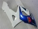 Preto Azul Branco Carenagem Moto GSXR 1000 K5 05-06 Preto Azul Branco Carenagem Moto GSXR 1000 K5 05-06
