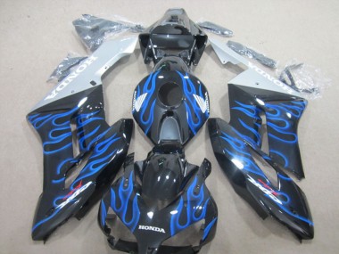 Preto Azul Chama Carenagem Moto CBR 1000RR 04-05