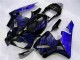 Preto & Azul Chama Carenagem Moto CBR 600RR 03-04