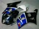 Preto Azul Kit Completo Carenagem Moto GSXR 1000 K3 03-04 Preto Azul Kit Completo Carenagem Moto GSXR 1000 K3 03-04