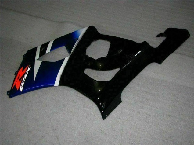 Preto Azul Kit Completo Carenagem Moto GSXR 1000 K3 03-04 Preto Azul Kit Completo Carenagem Moto GSXR 1000 K3 03-04