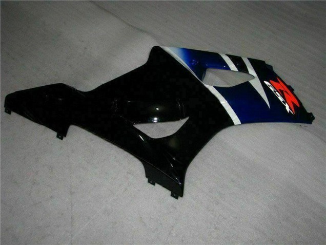 Preto Azul Kit Completo Carenagem Moto GSXR 1000 K3 03-04 Preto Azul Kit Completo Carenagem Moto GSXR 1000 K3 03-04