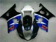 Preto Azul Kit Completo Carenagem Moto GSXR 1000 K3 03-04 Preto Azul Kit Completo Carenagem Moto GSXR 1000 K3 03-04