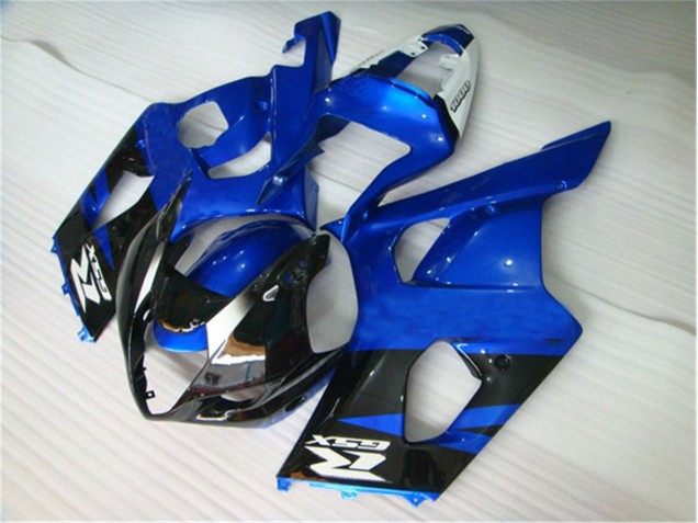 Preto Azul Kits Carenagem Moto GSXR 1000 K5 05-06 Preto Azul Kits Carenagem Moto GSXR 1000 K5 05-06