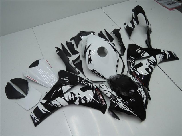 Preto Branco Abs Kits Completos Carenagem Moto CBR 1000RR 08-11
