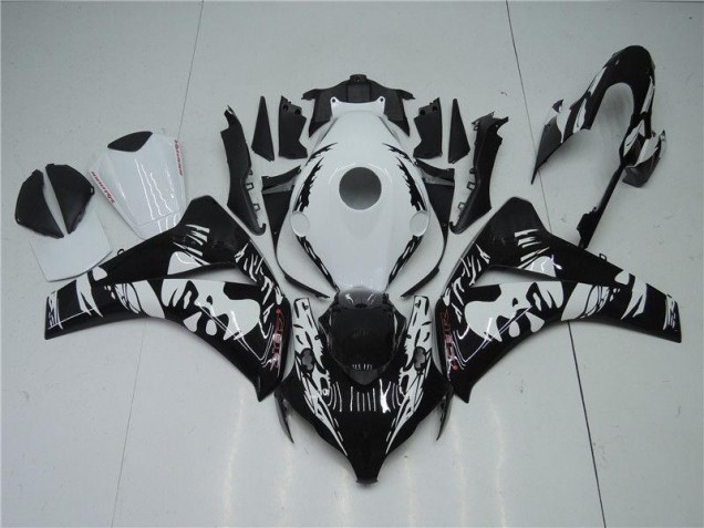 Preto Branco Abs Kits Completos Carenagem Moto CBR 1000RR 08-11