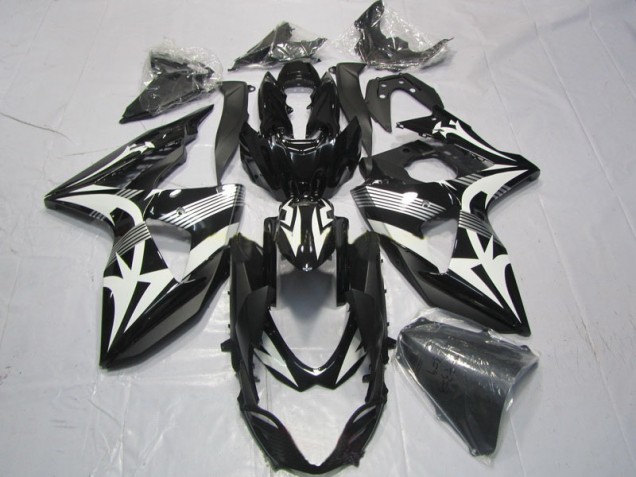 Preto Branco Abs Kits Completos Carenagem Moto GSXR 1000 K9 09-16