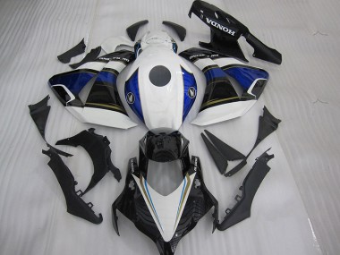 Preto Branco Azul Carenagem Moto CBR 1000RR 04-05