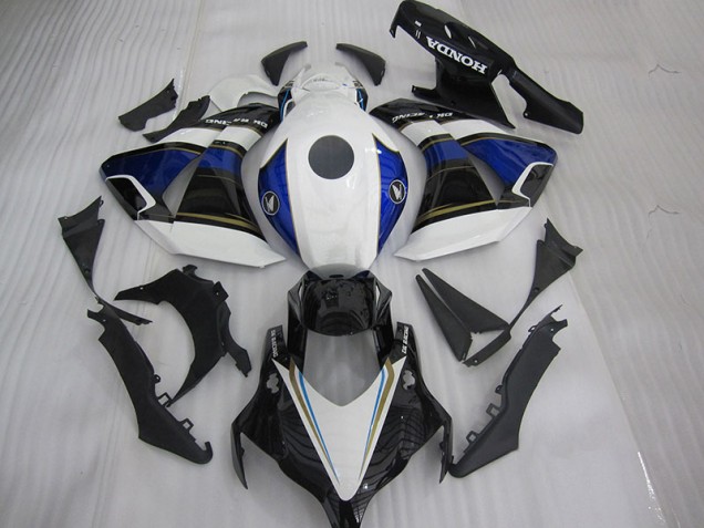 Preto Branco Azul Carenagem Moto CBR 1000RR 04-05