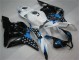Preto Branco Azul Carenagem Moto CBR 600RR 13-21 Preto Branco Azul Carenagem Moto CBR 600RR 13-21
