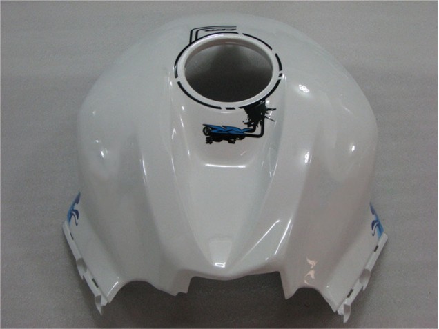 Preto Branco Azul Carenagem Moto CBR 600RR 13-21 Preto Branco Azul Carenagem Moto CBR 600RR 13-21
