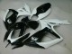 Preto Branco Carenagem Moto GSXR 600 / 750 K6 06-07