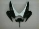 Preto Branco Carenagem Moto GSXR 600 / 750 K6 06-07