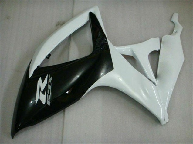 Preto Branco Carenagem Moto GSXR 600 / 750 K6 06-07
