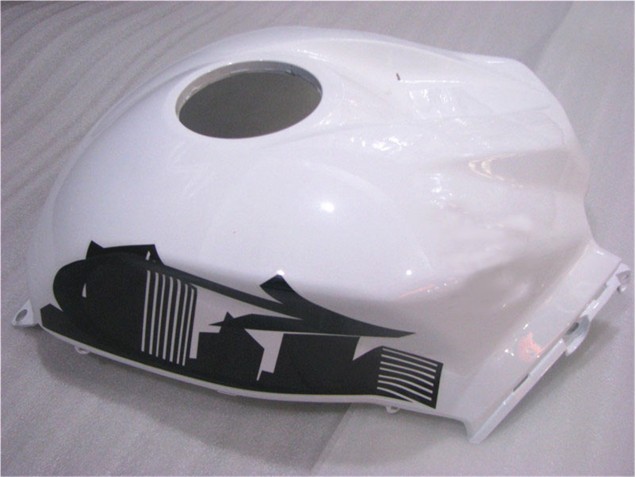 Preto Branco Carroçaria Moto CBR 600RR 07-08