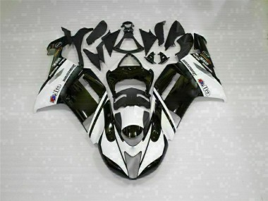 Preto Branco Carroçaria Moto ZX6R 07-08