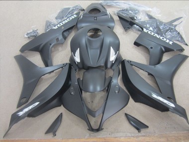 Preto Branco Decalque Carenagem Moto CBR 600RR 07-08