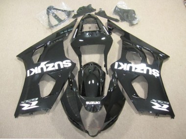 Preto Branco Decalque Carenagem Moto GSXR 1000 K3 03-04