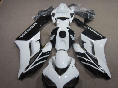 Preto Branco Moto Plástico CBR 1000RR 04-05
