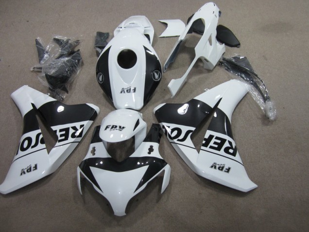 Preto Branco Repsol Carenagem Moto CBR 1000RR 08-11