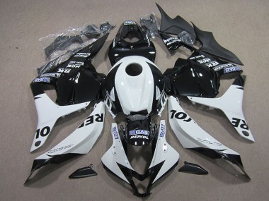 Preto Branco Repsol Carenagem Moto CBR 600RR 09-12