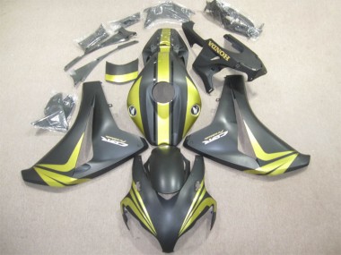 Preto Branco Verde Carenagem Moto CBR 1000RR 08-11