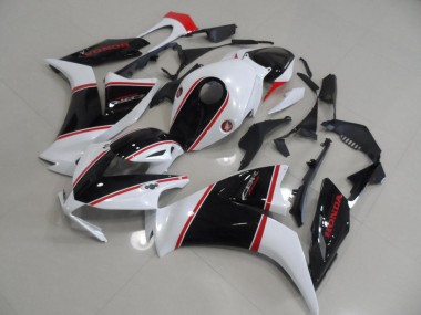 Preto & Branco & Vermelho Listra Carenagem Moto CBR 1000RR 12-16