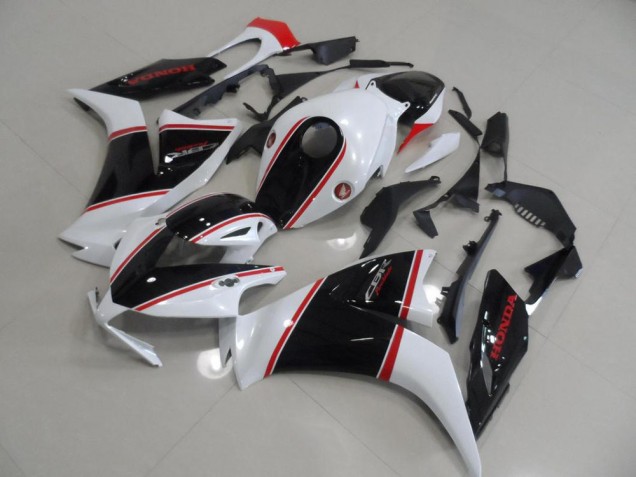 Preto & Branco & Vermelho Listra Carenagem Moto CBR 1000RR 12-16