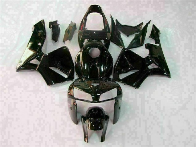 Preto Brilhante Abs Carenagem Moto CBR 600RR 05-06
